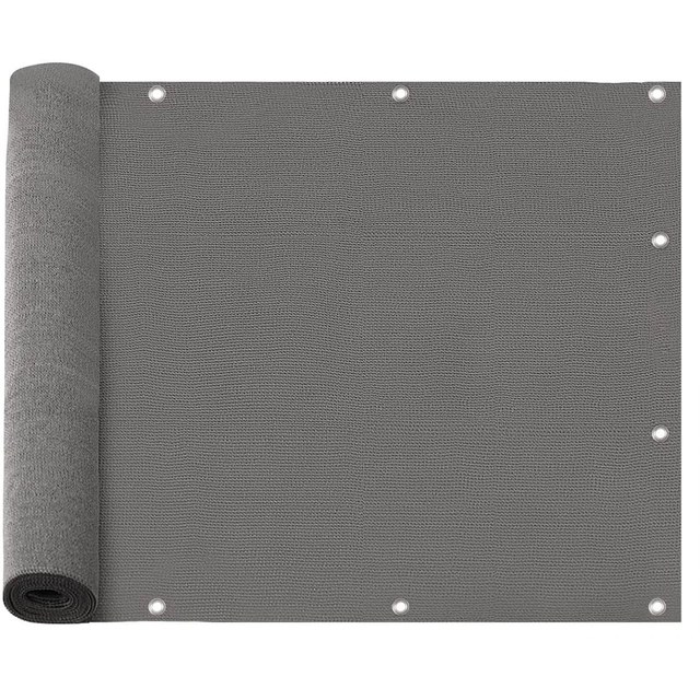 Gray balcony mat cover 1x5 m