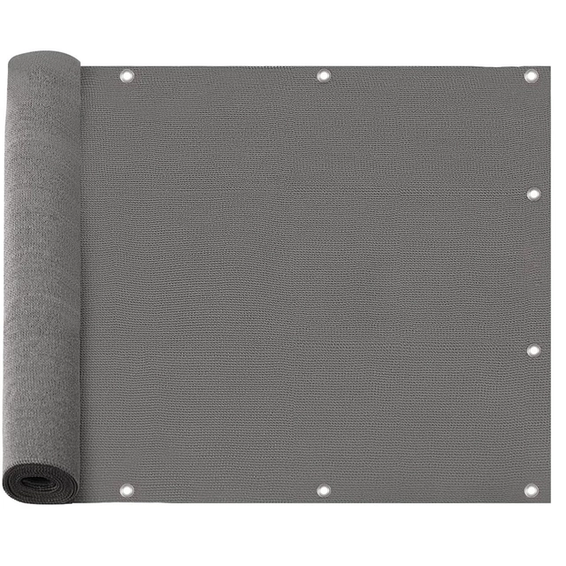 Gray balcony mat cover 1x6 m