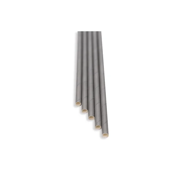 Gray straws 8x250 (pack 100 pcs)