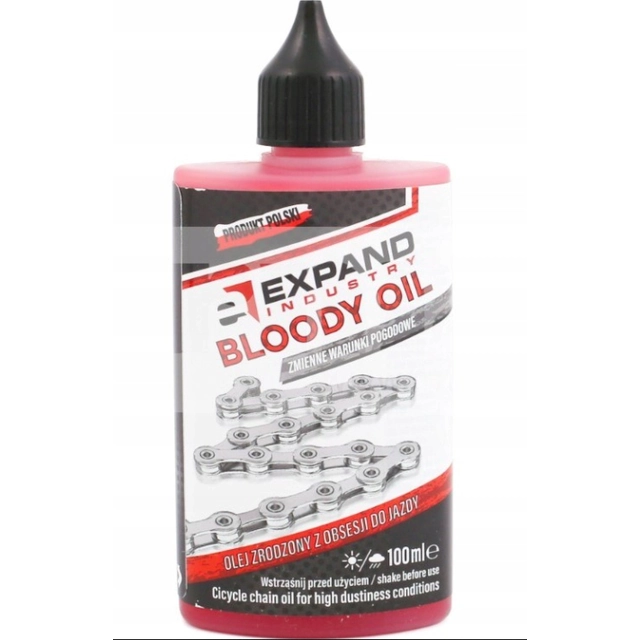 GREASE CHAIN OIL FOR CHANGEABLE CONDITIONS RED