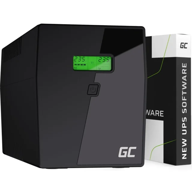 Green Cell UPS 2000VA 1400W Dokaz napajanja