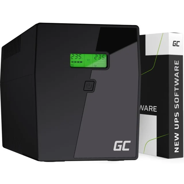 Green Cell UPS 2000VA 1400W Maitinimo atsparus