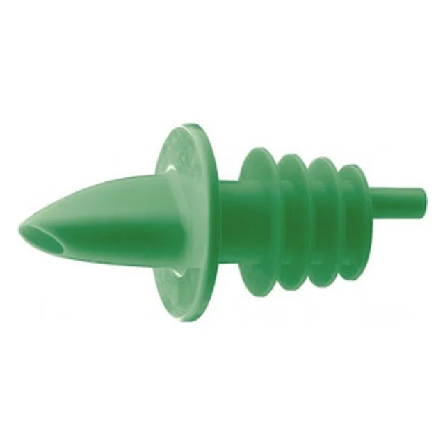 Green plastic pourer