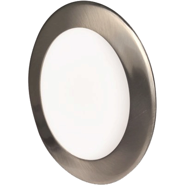 Greenlux GXDW083 Ενσωματωμένο πάνελ LED ματ χρωμίου 225mm 18W ζεστό λευκό