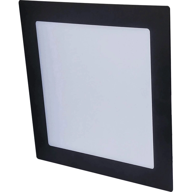 Greenlux GXDW360 Schwarze LED-Einbauleuchte 18W Daisy Vega-S tagsüber weiß