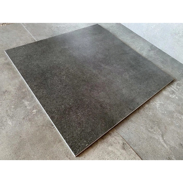 Gres 60x60 grey/graphite as CONCRETE solid concrete