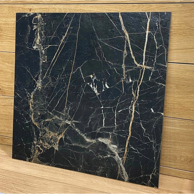 Gres effetto pietra 60x60 oro Nero STRUTTURA grado II