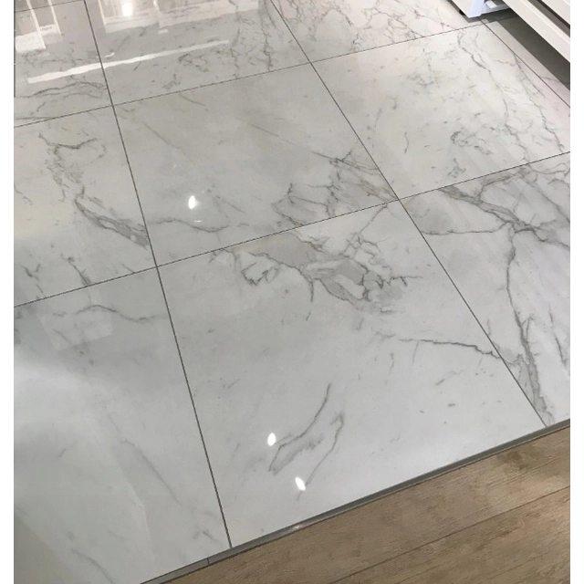 Gres polerowany BIAŁY MARMUR 60x60 CARRARA gat.I