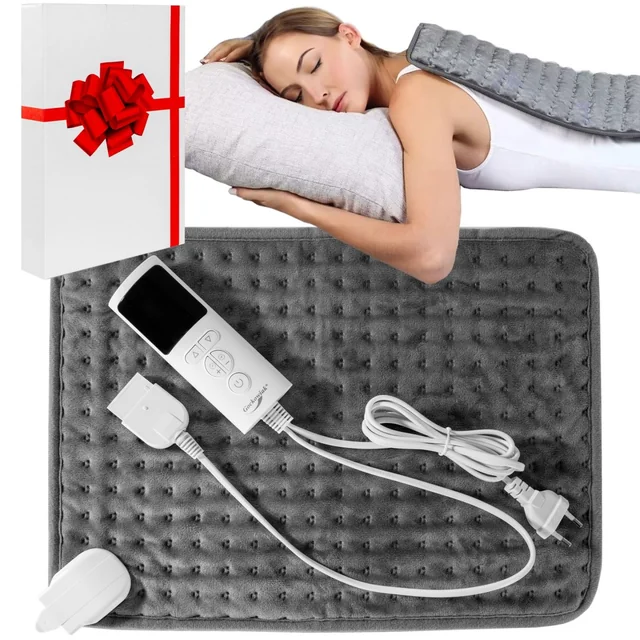 GRETA electric mat cushion, gray 30x40 cm