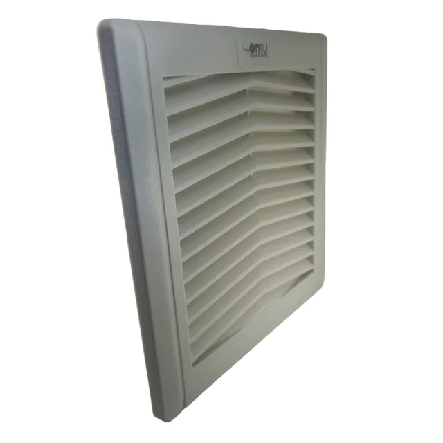 Grid with filter for electrical panels 152x152mm IP54