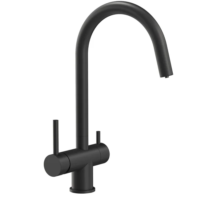 Grifo de cocina REA Caren negro