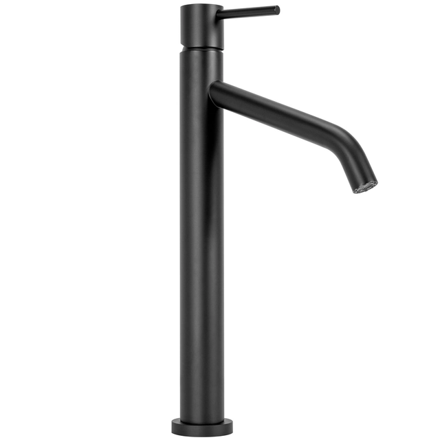 Grifo para lavabo alto negro mate REA LEVEL