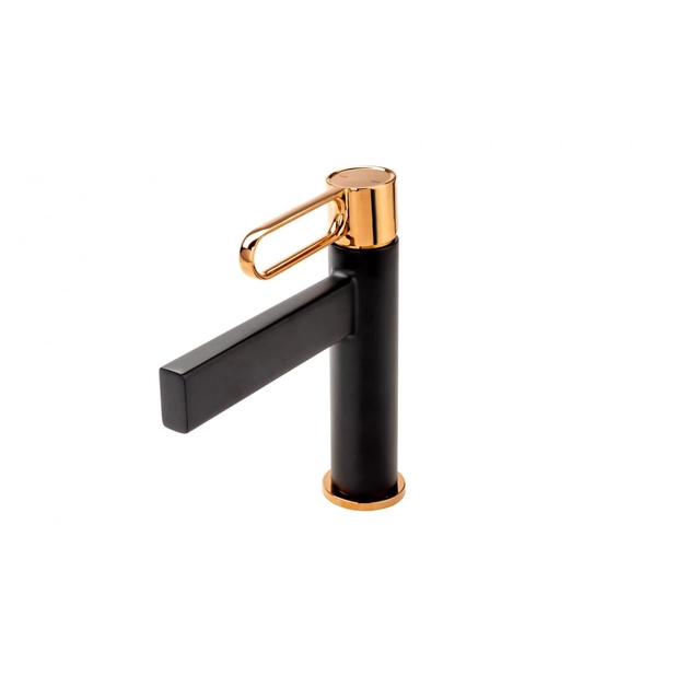 Grifo para lavabo Fdesign Zaffiro dorado-negro FD1-ZFR-2-25