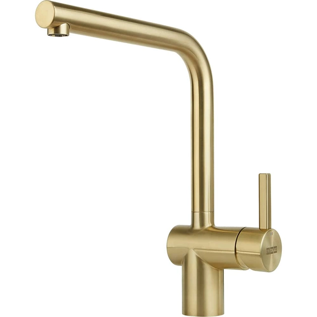 Grifo para lavabo Franke Atlas Neo, sin ducha extraíble, Champagne Gold, Laminarstrahl