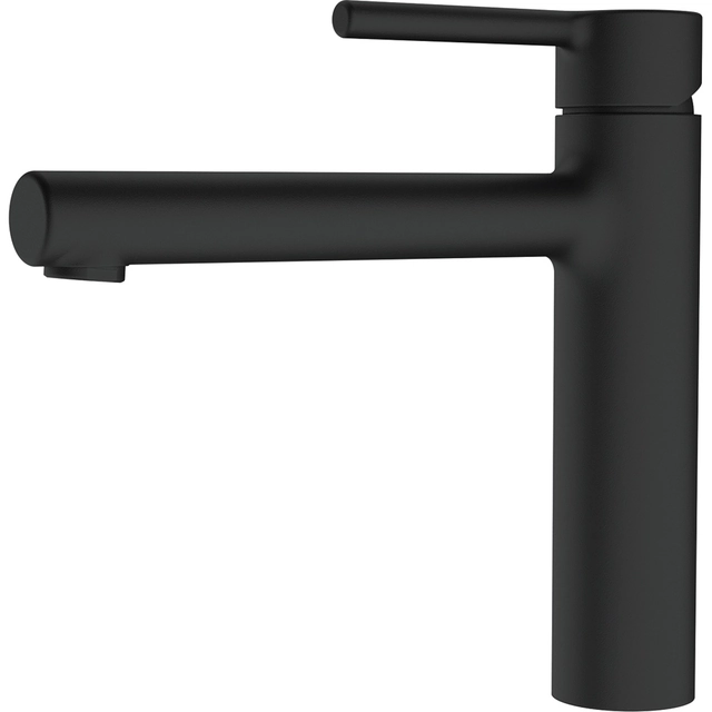 Grifo para lavabo Franke Centro, sin ducha extraíble, negro mate