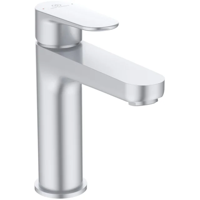 Grifo para lavabo Ideal Standard Cerafine O, H120 con válvula Click-Clack, Plata