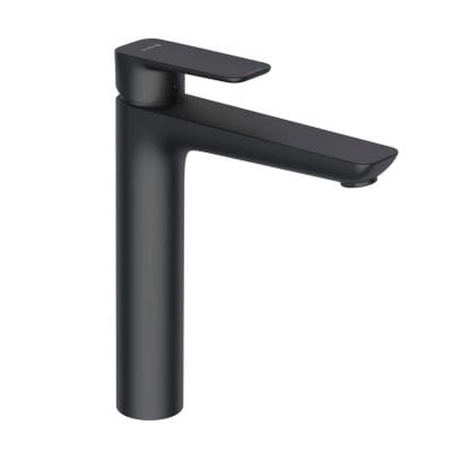 Grifo para lavabo Kludi Pure&Style, negro mate, alto 402963975