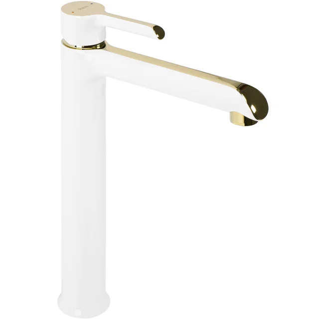 Grifo para lavabo Rea MELIA ORO BLANCO ALTO