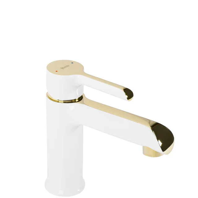 Grifo para lavabo Rea MELIA ORO BLANCO BAJO