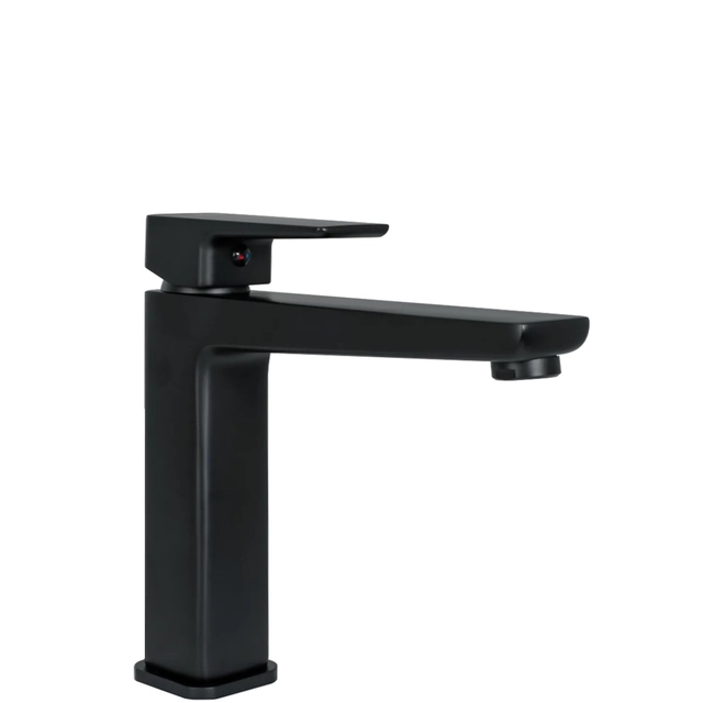 Grifo para lavabo Rea Orix negro bajo - Además 5% DESCUENTO con código REA5