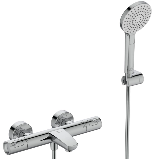 Grifo termostático para bañera Ideal Standard, Ceratherm T50 con set de ducha