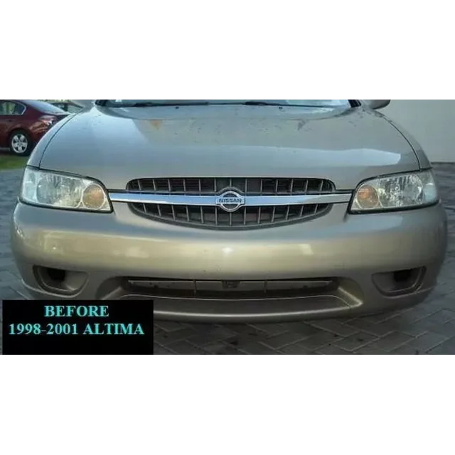 GRILĖS NISSAN ALTIMAI (1998-2001) - Chromuotos juostelės, chromuotos grotelės