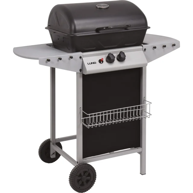 Grill a gas 2-palnikowy 5,5kW con coperchio