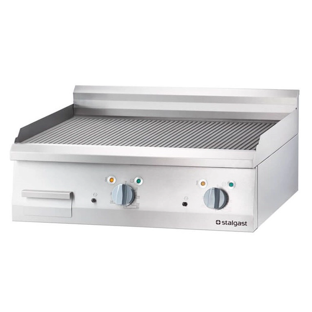 Grill électrique nervuré 80x70 | Stalgast 9731200