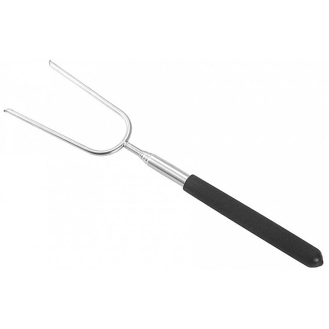 Grill fork, telescopic, 5.5x26.5 / 87.5 cm