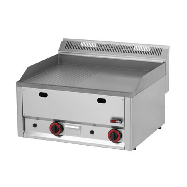 Grill gazowy gładki/ryflowany 65x48 | Redfox FTHR-60GL