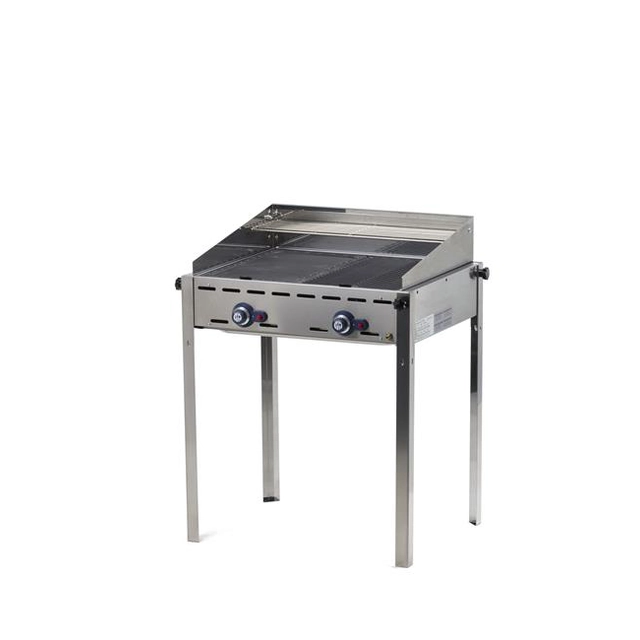 Grill "Green Fire" Linea Profi 2 - bruciatore bruciatori 2 - senza ripiano