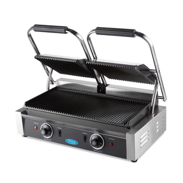 Grill Kontaktowy MCG Big Ryflowany