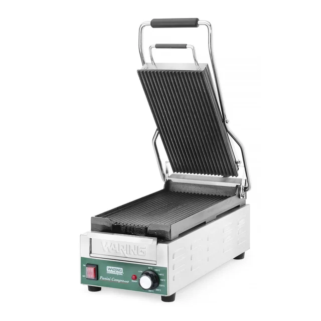 Grill kontaktowy Panini Compresso Slimline Waring 220-240V/1800W 317x596x(H)260mm