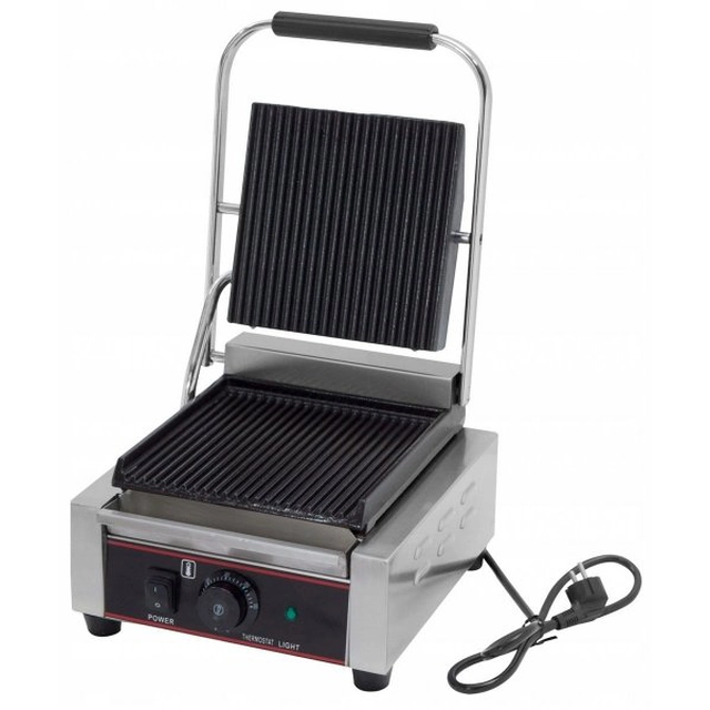 GRILL KONTAKTOWY POJEDYNCZY 1,8KW INVEST HORECA HSG37E HSG37E