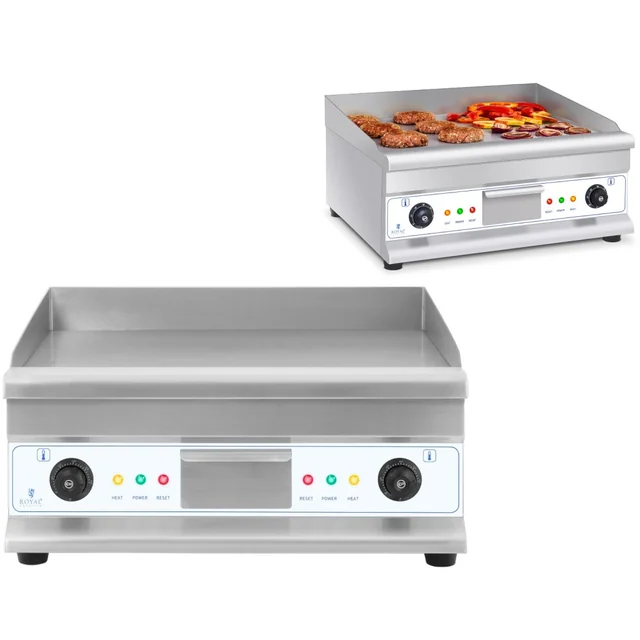 Grill sima elektromos grilllap 300deg;C 60 cm 2 x 3200W