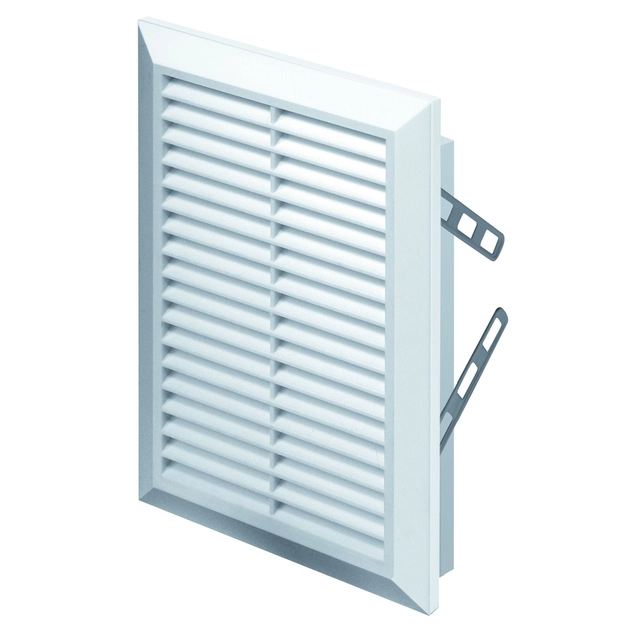 Grille de ventilation PVC Awenta T26 140x210mm blanche