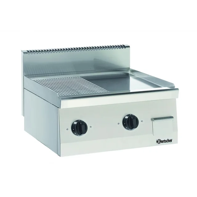 Grillplaat. 600, B600 1/2-1/2