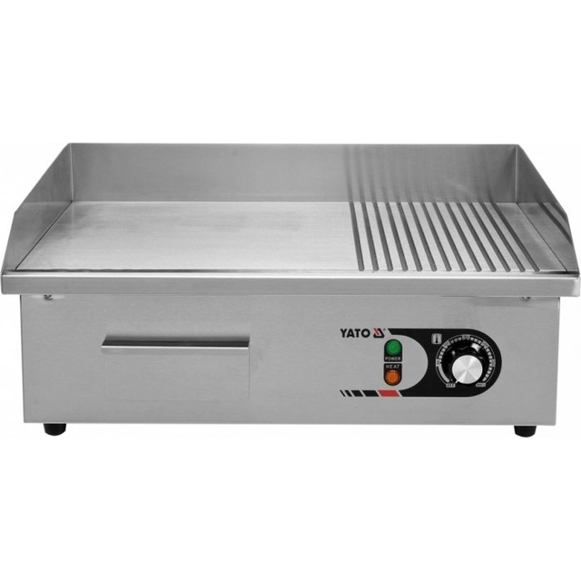 GRILLPLATTE 1/2 GLATT 55CM YATO YG-04586 YG-04586