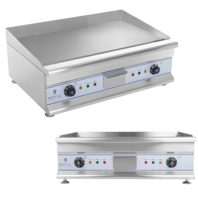 Grote dubbele elektrische grill 230V 75cm