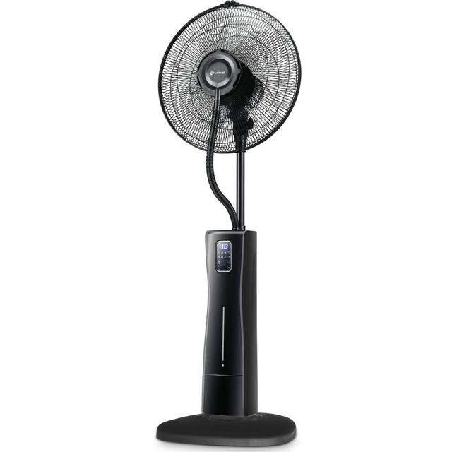 Grunkel grīdas ventilators ar smidzinātāju FAN-G16 NEBUPRO Black