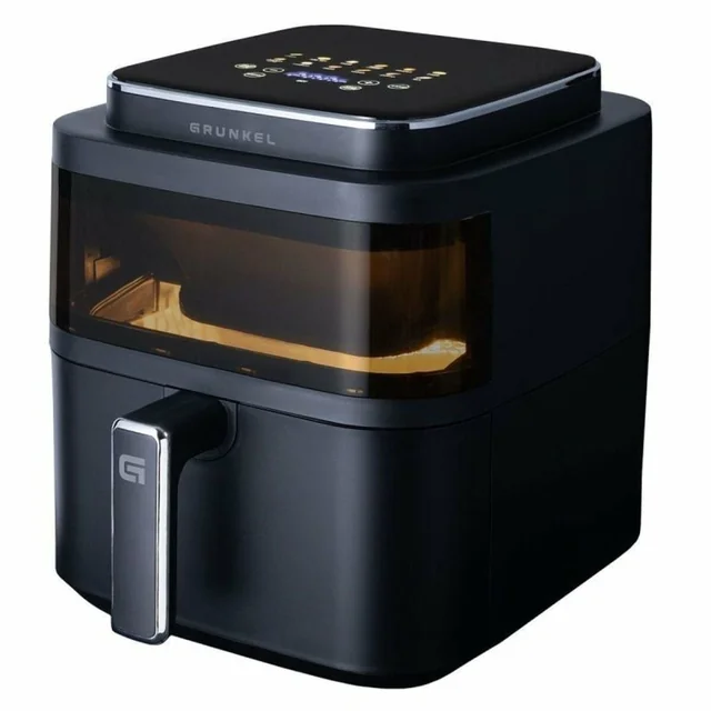 Grunkel Light Fryer Фритюрник с горещ въздух 1400 W 6 L Черен