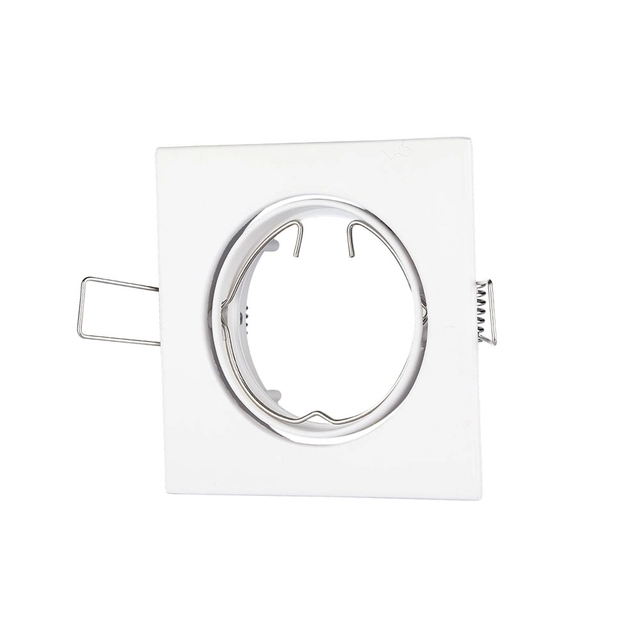 GU10 Spots LED - Luminaire encastré - Blanc - IP20 - Numéro de modèle : - VT-779-WH-SQ