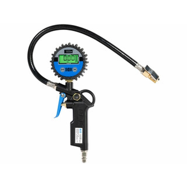 Güde 11 E tire pressure gauge blow gun