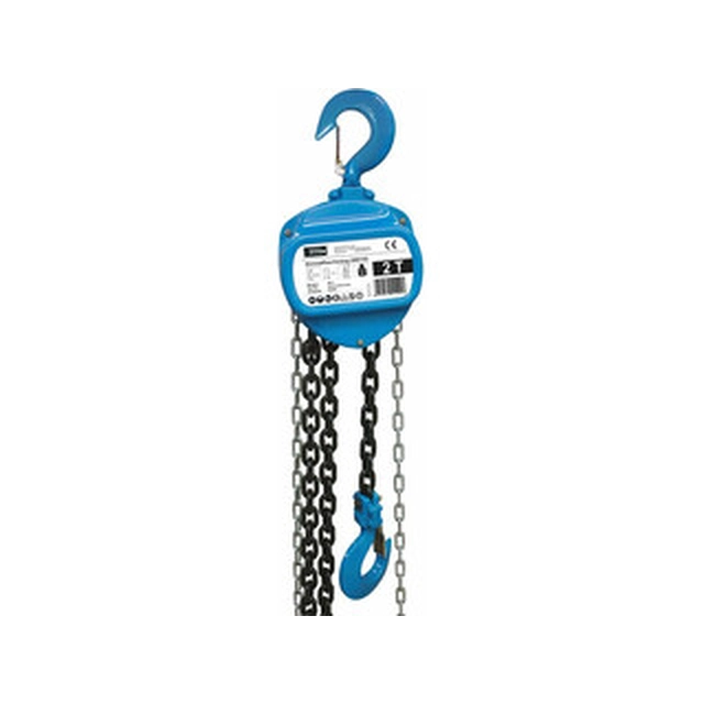 Güde 2000 Kg chain lifting winch