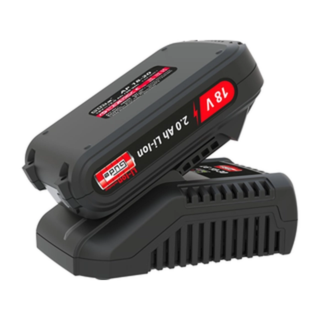 Güde LGAP 18-3020 battery and charger set 18 V | 2 Ah