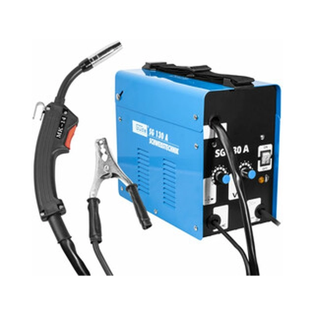 Güde SG 130 El electrodo consumible soldador inversor de gas de protección 25 - 120 A | 230 V