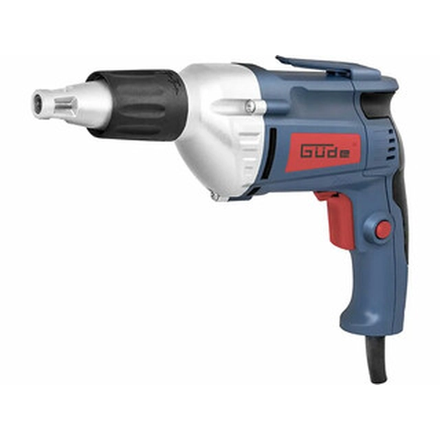 Güde TBS electric screwdriver with depth stop 230 V | 710 W | 6 Nm | 1/4 bits | 0 to 4000 RPM | In a cardboard box