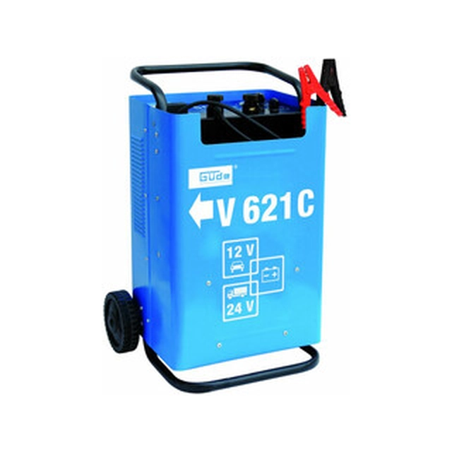 Güde V621 C Chargeur de batterie Démarreur 70 A | 12 V/24 V