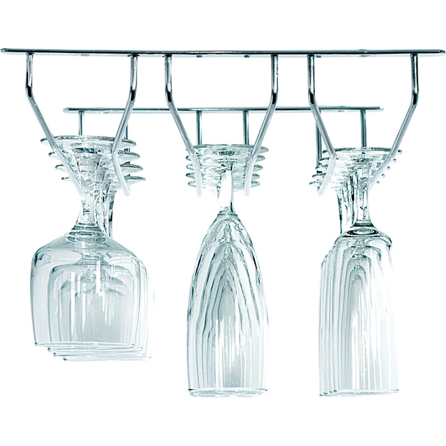 Guide for hanging glasses 2 row