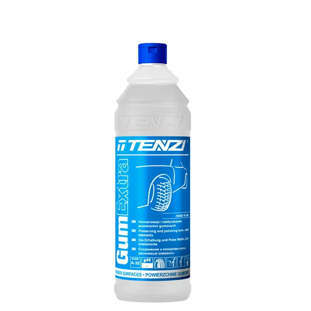 GUM Extra GT 5L maintenance, polishing of tire rubber, seals TENZI